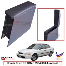 Honda Civic EK SO4 (5th Gen) 1995-2000 4' Plywood PVC Armrest Center Console Box (Black)